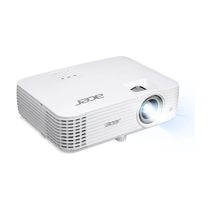 Acer Projector P1657Ki DLP, WUXGA(1920x1200), 4800 ANSI LUMENS, 10000:1, 2xHDMI 3D, Wireless dongle included, Audio in/out, USB type A (5V/1A), RS-232, Bluelight Shield, LumiSense, Built-in 10W Speaker, 2.9kg, White (тъмнейл - 1)