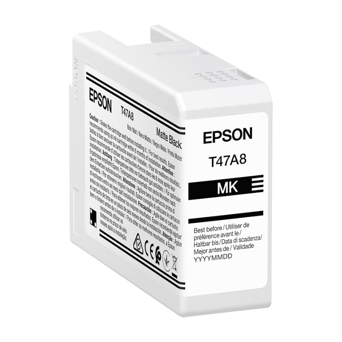 Epson Singlepack Matte Black T47A8 UltraChrome Pro 10 ink 50ml