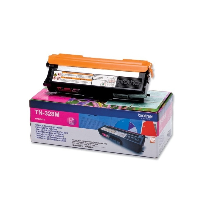 Brother TN-328M Toner Cartridge High Yield на супер цена