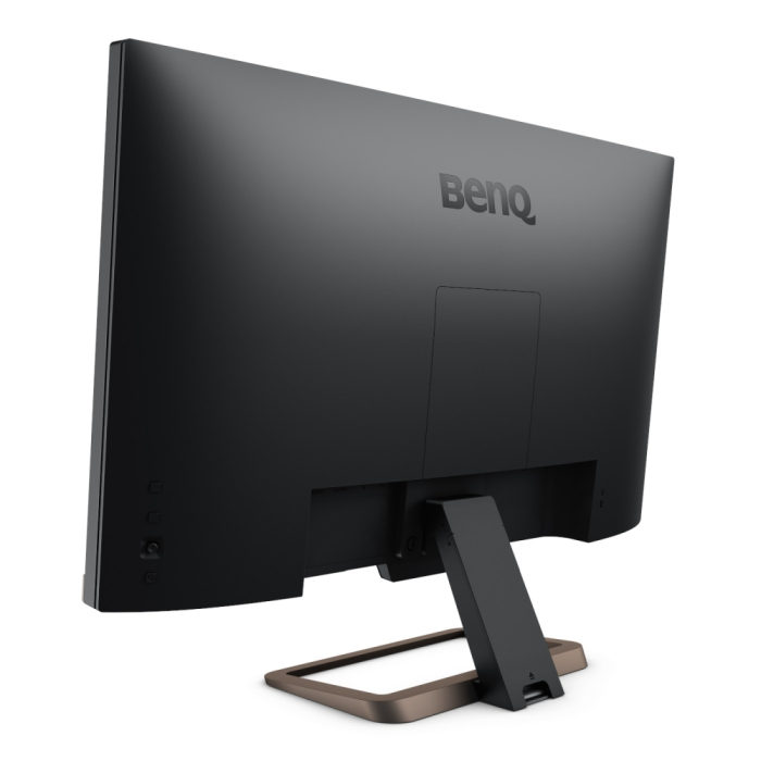 BenQ EW2780U, 27" IPS, HDRi, 5ms, 3840x2160 4K, 99% sRGB, Flicker-free, B.I.+, LBL, 1300:1, DCR 20M:1, 10bit, 350 cd/m, HDMI (v2.0) x2, DisplayPort (DP), USB Type-C (PowerDelivery 60W, DP Alt mode), treVolo Speakers 5W x2, Tilt, Vesa 100x100, Black (тъмнейл - 4)