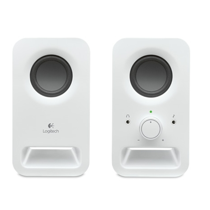 Logitech 2.0 Speakers Z150 - Snow white (тъмнейл - 1)