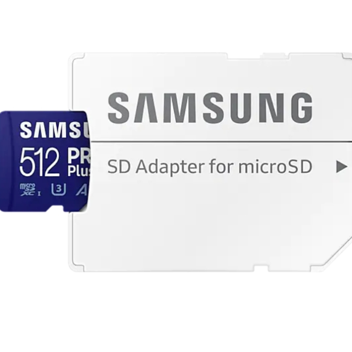 Samsung 512GB micro SD Card PRO Plus with Adapter, Class10, Read 160MB/s - Write 120MB/s (тъмнейл - 4)