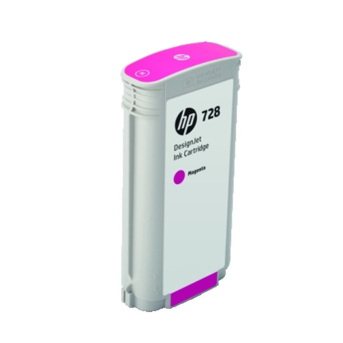 HP 728 130-ml Magenta DesignJet Ink Cartridge