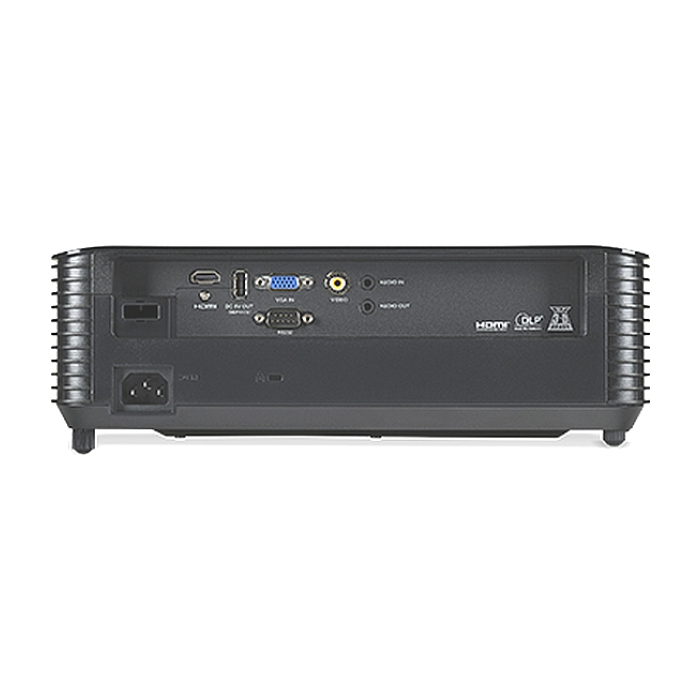 Acer Projector X1128i, DLP, SVGA (800 x 600), 4500 ANSI Lm, 20 000:1, 3D, Auto keystone, included wifi dongle, 24/7 operation, Wifi, HDMI, VGA in, RCA, RS232, Audio in/out, DC Out (5V/1A), 3W Speaker, 2.7kg, Black+Acer T82-W01MW 82.5" (16:10) (тъмнейл - 4)