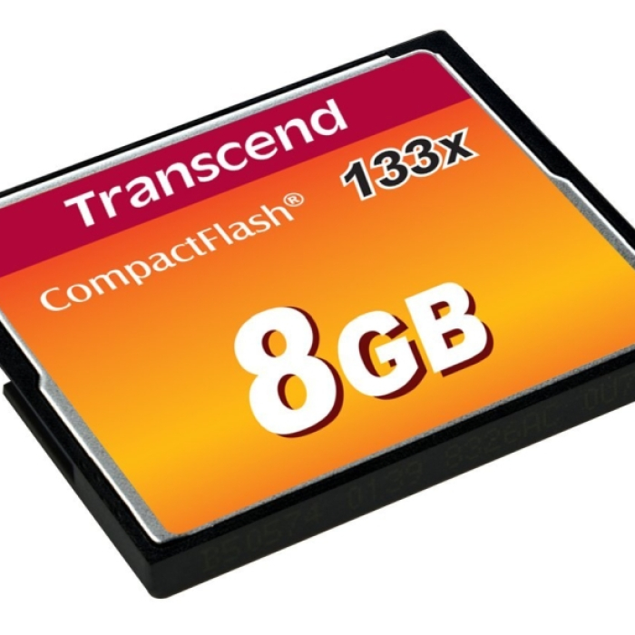 Transcend 8GB CF Card (133X) (тъмнейл - 1)