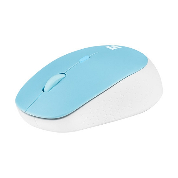 Natec Mouse Harrier 2, 1600 DPI Bluetooth 5.1 White-Blue (тъмнейл - 1)