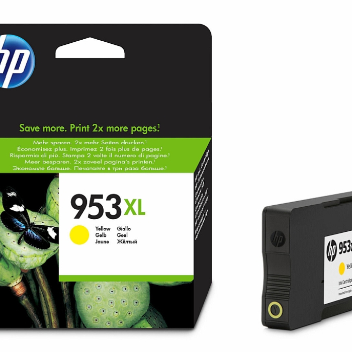 HP 953XL High Yield Yellow Original Ink Cartridge на супер цена