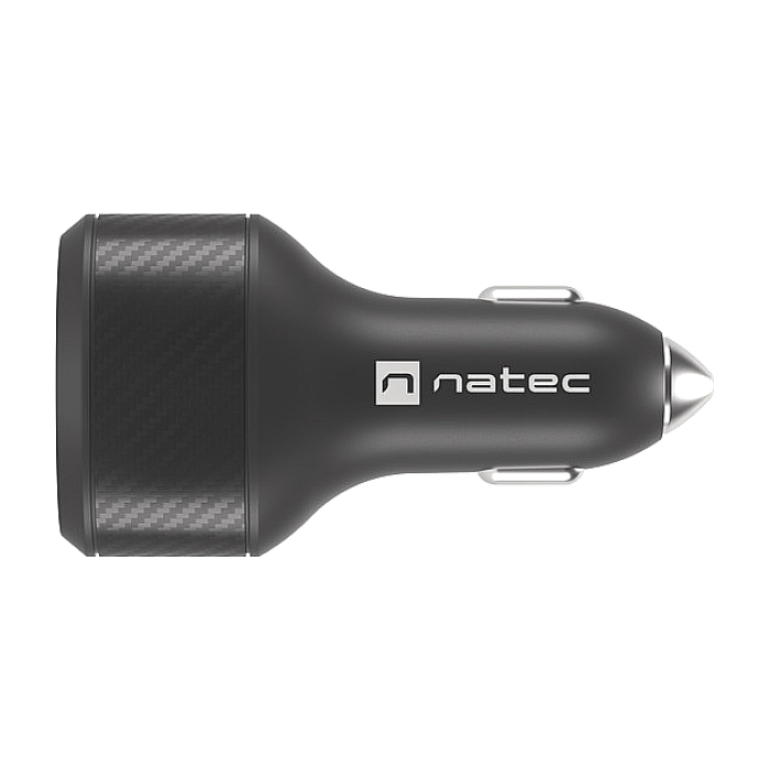 Natec Coney 2xUSB, 1xUSB-C Quick charger 84W Black на супер цена