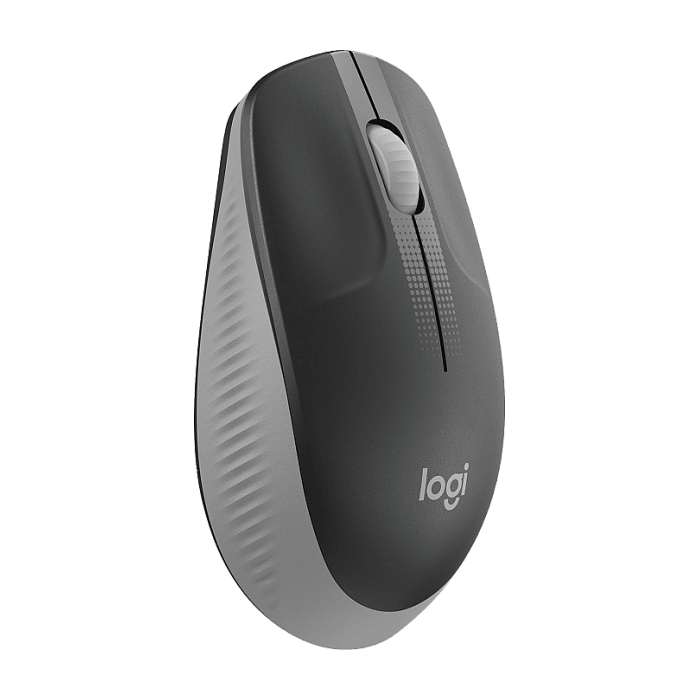 Logitech M190 Full-size wireless mouse - MID GREY - 2.4GHZ - N/A - EMEA - M190 (тъмнейл - 1)