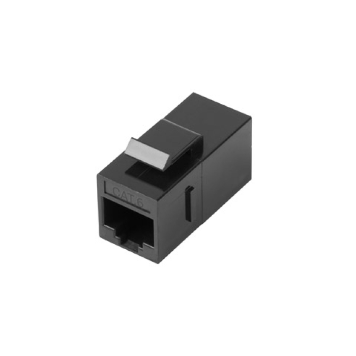 Lanberg feed-trru keystone connector RJ45->RJ45 UTP CAT.6 на супер цена