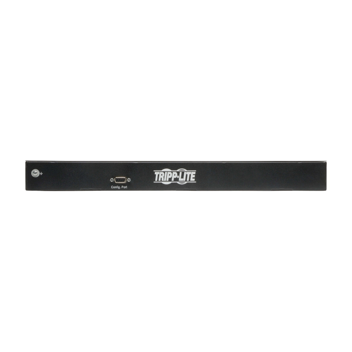 Tripp Lite by Eaton 3.7kW Single-Phase 208/230V Switched PDU - LX Platform, 8 C13 Outlets, C20 Input with L6-20P Adapter, 2.4m Cord, 1U Rack-mount, TAA (тъмнейл - 1)