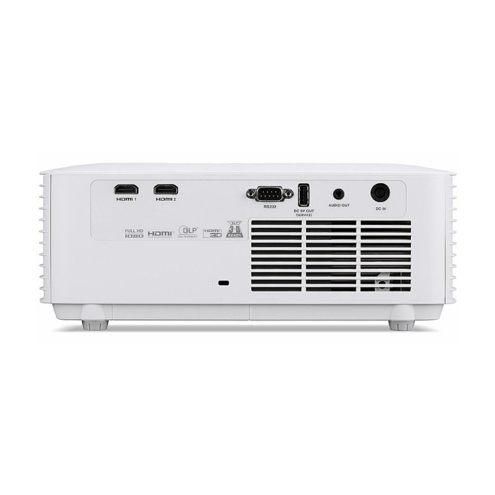 Acer Projector Vero XL2530 Laser,1080p(1920x1080), 4800ANSI Lm, 50 000:1, HDMI x 2, 1.3 Optical zoom, Stereo mini jack x 1, DC out(5V/1A USB Type A), USB 2.0 (Type A) x1, RS232 x 1, 1x15W Speaker, White + Acer T82-W01MW 82.5" (тъмнейл - 3)