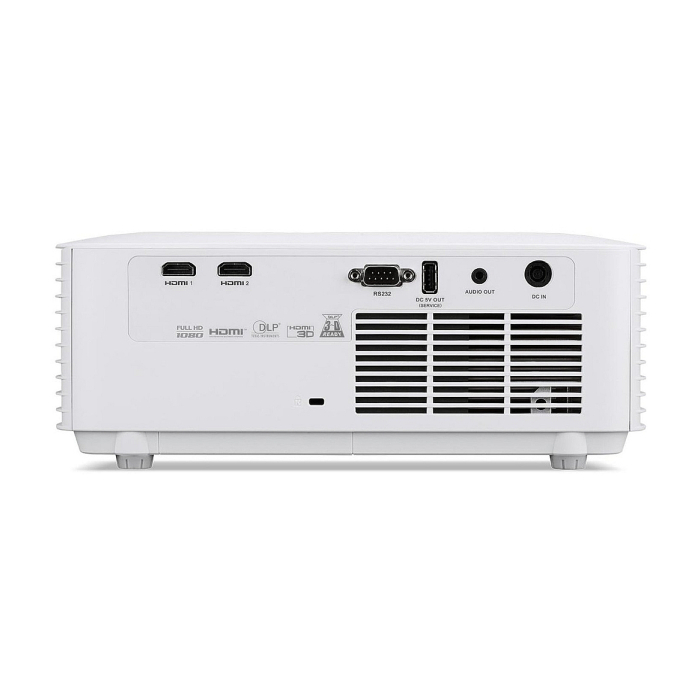 Acer Projector Vero XL2530 Laser,1080p(1920x1080), 4800ANSI Lm, 50 000:1, HDMI x 2, 1.3 Optical zoom, Stereo mini jack x 1, DC out(5V/1A USB Type A), USB 2.0 (Type A) x1, RS232 x 1, 1x15W Speaker, White (тъмнейл - 3)