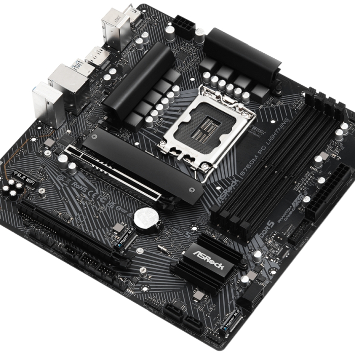 Asrock B760M Phantom Gaming Lightning (тъмнейл - 2)