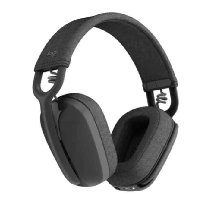 Logitech Zone Vibe 100 wireless headphones-GRAPHITE,A00167-BT-N/A-EMEA-914-STANDALONE (тъмнейл - 1)