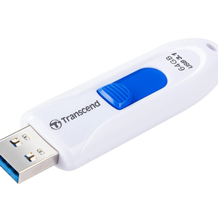 Transcend 64GB JETFLASH 790, USB 3.1, white (тъмнейл - 3)