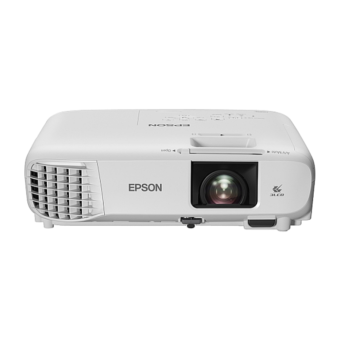 Epson EB-FH06, Full HD 1080p (1920 x 1080, 16:9), 3 500 ANSI lumens, 16 000:1, USB, 2x HDMI, VGA, Wireless 802.11b/g/n (optional), Lamp warr: 12 months or 1000 h, White