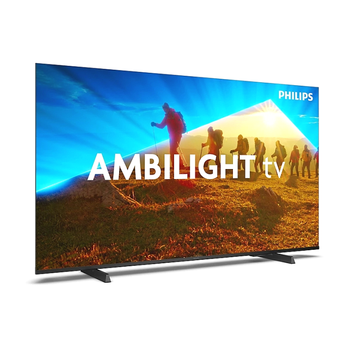 Philips 55PUS8009/12, 55" 4K UHD LED, 3840x2160, DVB-T/T2/T2-HD/C/S/S2, 60Hz, Ambilight 3, Pixel Precise UHD, HDR+, Titan OS, Dolby Atmos, VRR, 3*HDMI, 2*USB, 802.11n, 20W RMS, Black (тъмнейл - 1)