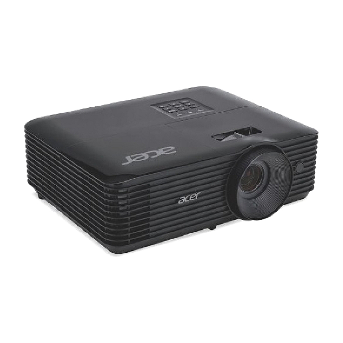 Acer Projector X1228H, DLP, XGA (1024x768), 4800 ANSI Lm, 20 000:1, 3D, Auto keystone, HDMI, VGA in/out, RCA, RS232, Audio in/out, DC Out (5V/1A), 3W Speaker, 2.7kg, Black (тъмнейл - 1)