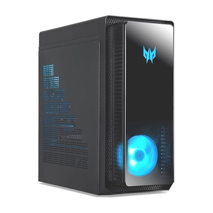 Acer Predator PO3-650, i5-13400F (2.5GHz, 20MB), 32GB, 1024GB SSD PCI-e, M.2 slot free, no DVD, NVIDIA GeForce RTX 4060 8GB GDDR6, 4*USB 2.0, 4*USB 3.2, USB Type -C, Audio jacks, GLAN, WiFi6E&BT5, 500W PFC, NoOS + Aopen powered by Acer 24CL1YEbmix (тъмнейл - 1)