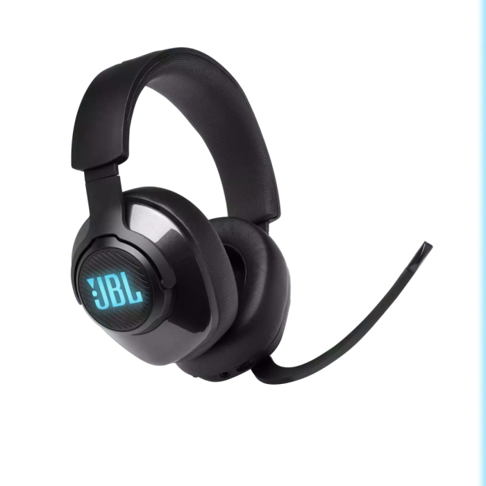 JBL QUANTUM 400 BLK USB over-ear gaming headset with game-chat dial (тъмнейл - 2)