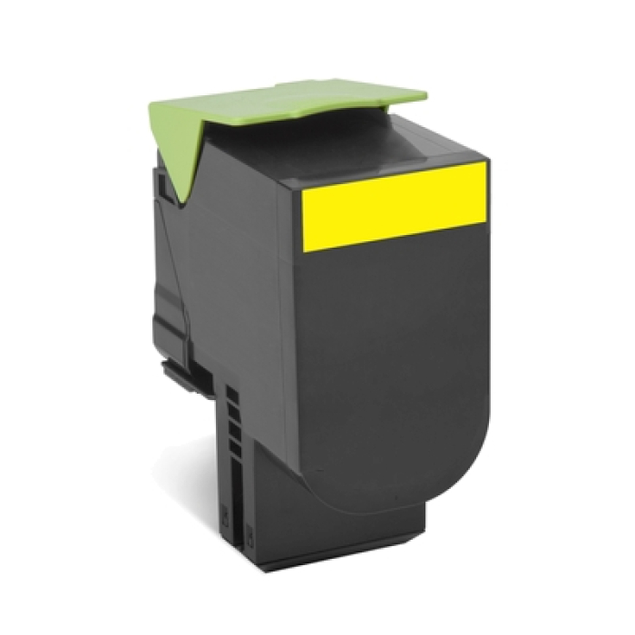 Lexmark 80C2HY0 CX410, 510 Yellow Return Programme 3K Toner Cartridge на супер цена