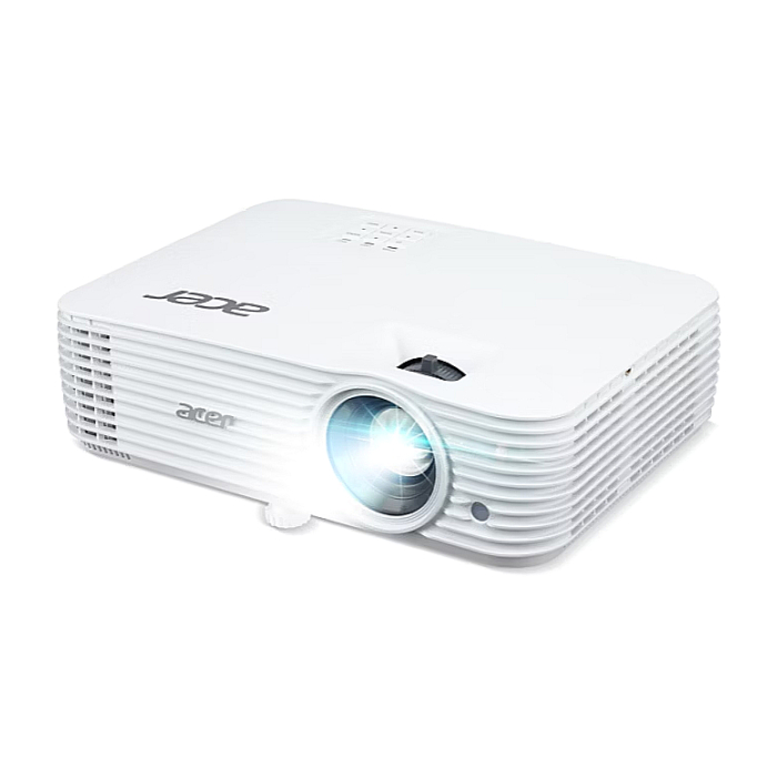 Acer Projector X1529HK, DLP, FHD (1920x1080), 4800 ANSI Lm, 10000:1, 3D, Auto Keystone, 24/7 operation, Low input lag, AC power on, 2xHDMI, RS232, USB(Type A, 5V/1.5A), Audio in/out, 1x3W, 2.88Kg, White + Acer T82-W01MW 82.5" (тъмнейл - 2)