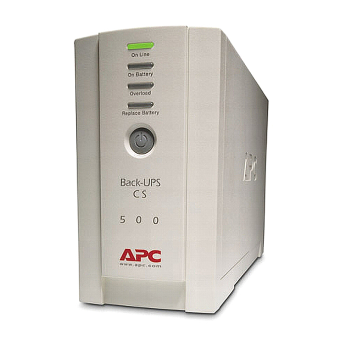 APC Back-UPS CS 500VA, USB or serial connectivity (тъмнейл - 1)