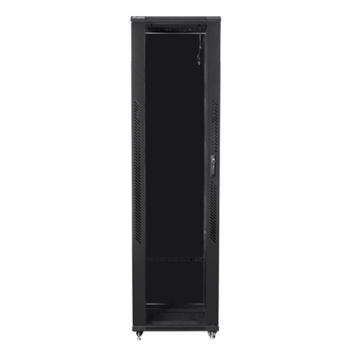 Lanberg rack cabinet 19" free-standing 37U / 800x800 self-assembly flat pack, black (тъмнейл - 1)