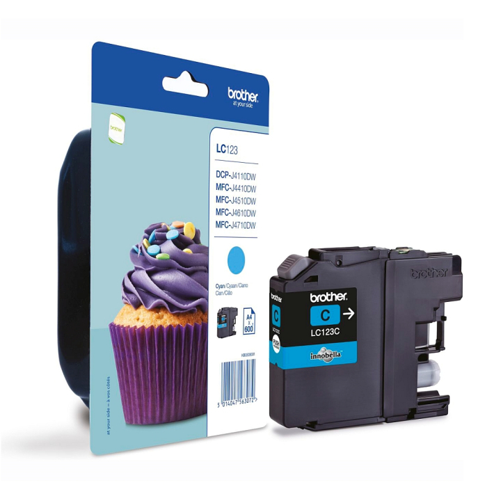 Brother LC-123 Cyan Ink Cartridge for MFC-J4510DW на супер цена