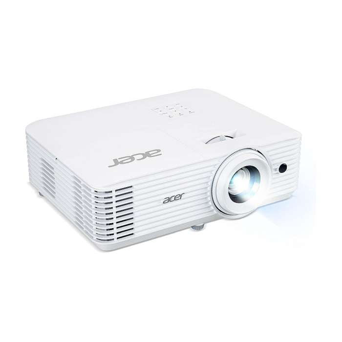 Acer Projector H6546Ki, DLP, 1080p (1920x1080), 5200 ANSI Lm, 10 000:1, 3D, 24/7 operation, Auto Keystone, DC power on, 2xHDMI, RS232, Audio in/out, WiFi (kit incl.), Bag, 1x3W, 2.95Kg, White (тъмнейл - 1)