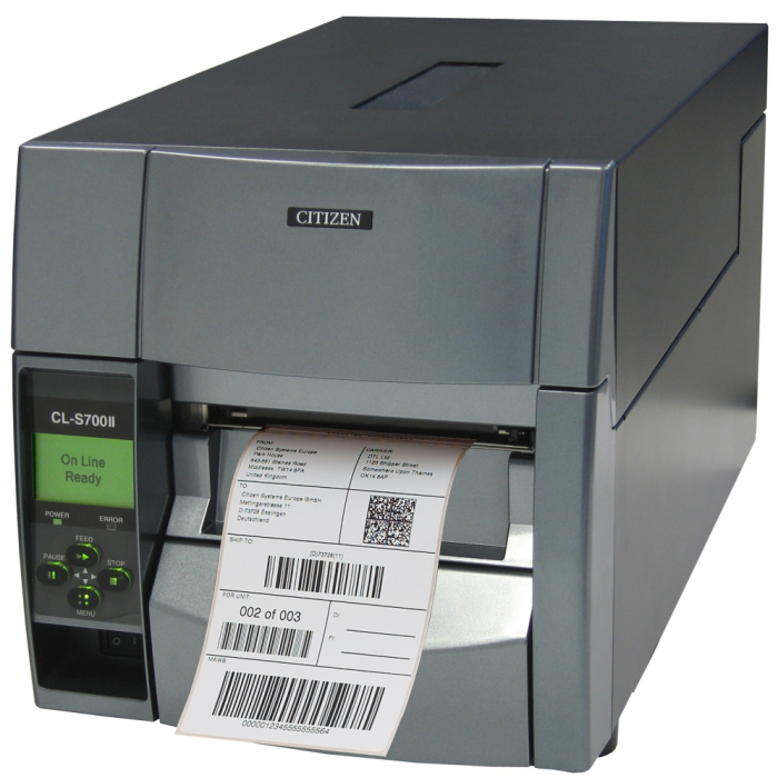 Citizen CL-S700II Printer, Grey