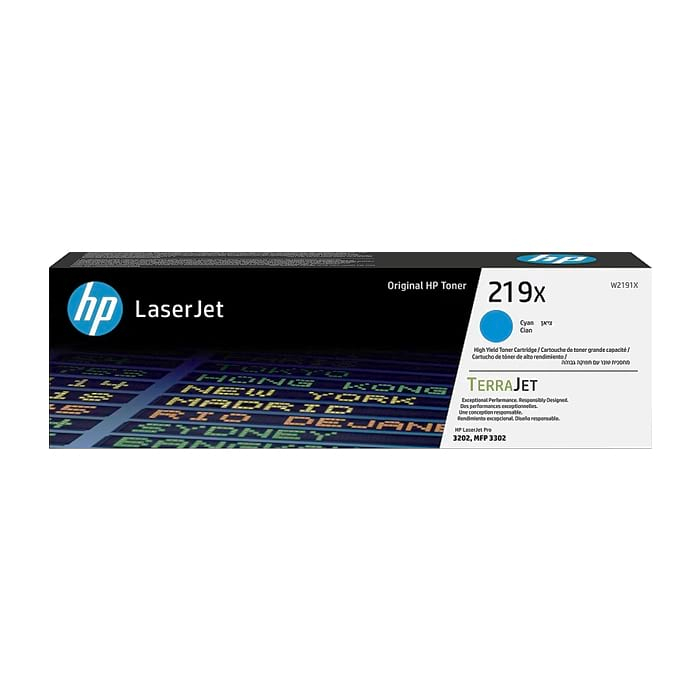 HP 219X High Yield Cyan Original LaserJet Toner Cartridge на супер цена