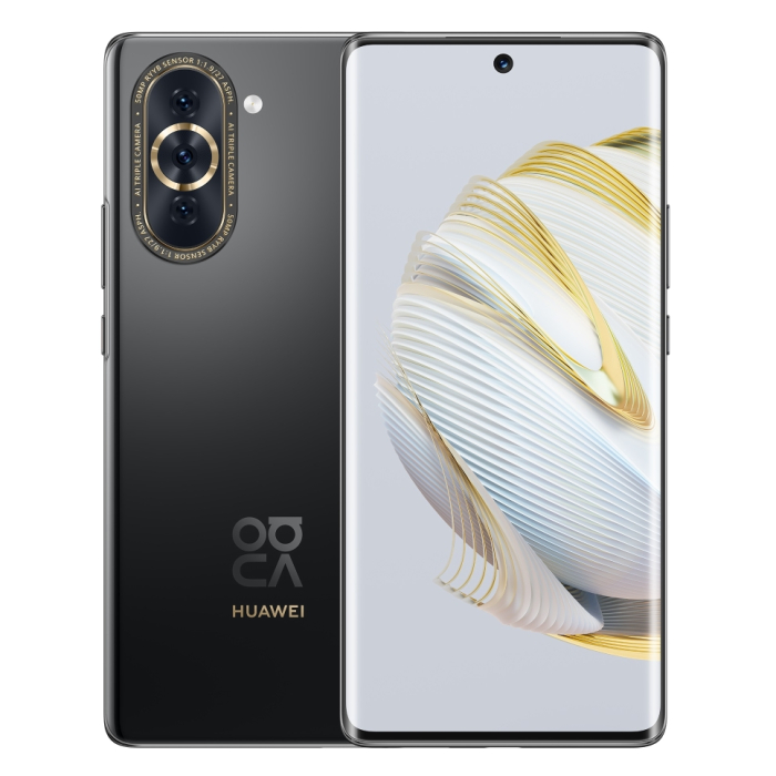 Huawei Nova 10 Starry Black, NCO-LX1, 6.67", 2400x1080, Qualcomm Snapdragon 778G 4G, 8GB+128GB, CAM 50+8+2MP/60MP Fron Camera, 4000mAh, FPT, BT5.2, USB Type-C 2.0, HMS, EMUI 12 (тъмнейл - 2)