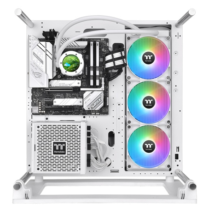 Thermaltake TH420 V2 Ultra ARGB Sync CPU Liquid Cooler Snow Edition (тъмнейл - 4)