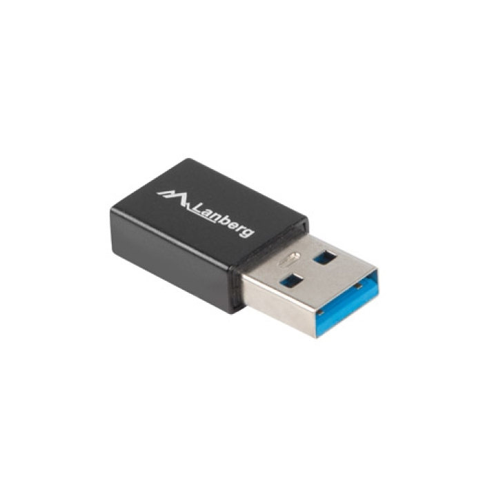 Lanberg adapter USB type-c 3.1 -> USB type-a (тъмнейл - 1)