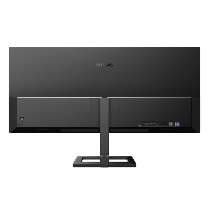 Philips 346E2LAE, 34" VA WLED, 3440x1440@100Hz, 4ms GtG, 1ms MPRT, 300cd m/2, 3000:1, Mega Infinity DCR, Adaptive Sync, FlickerFree, Low Blue Light, 3Wx2, Tilt, Height Adjust, HDMI, DP, USB Hub (тъмнейл - 4)