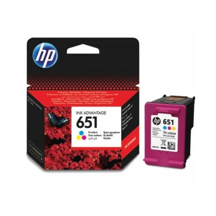 HP 651 Tri-colour Ink Cartridge на супер цена