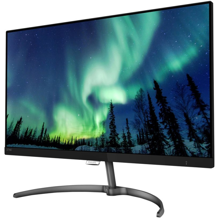 Philips 276E8VJSB, 27" IPS WLED, 3840x2160@60Hz, 5ms GTG, 350cd/m2, 1000:1, DC20M:1, FlickerFree, Low Blue Mode, Tilt, 2xHDMI, DP (тъмнейл - 2)