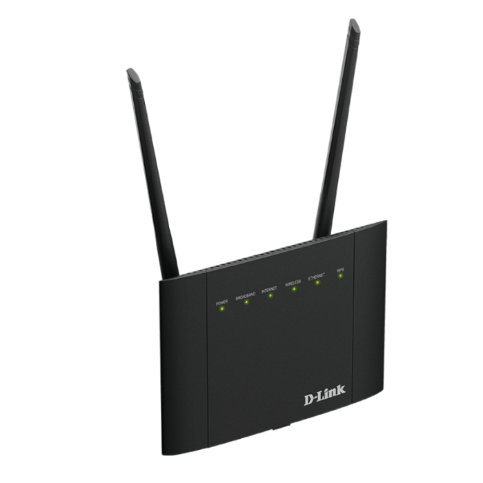 D-Link Wireless AC1200 Dual-Band Gigabit VDSL/ADSL Modem Router with Outer Wi-Fi Antennas (тъмнейл - 1)