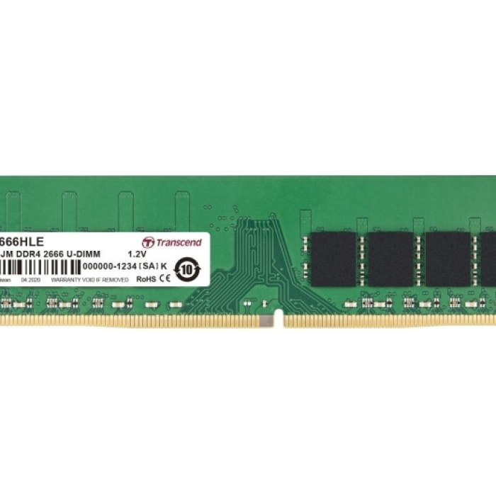 Transcend 16GB JM DDR4 2666Mhz U-DIMM 1Rx8 2Gx8 CL19 1.2V на супер цена