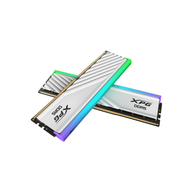 ADATA LANCER BLADE RGB 32GB (2x16GB) DDR5 6000 MHz U-DIMM White на супер цена