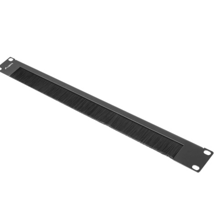 Lanberg 19" brush panel 1U AK-1103-B, black на супер цена