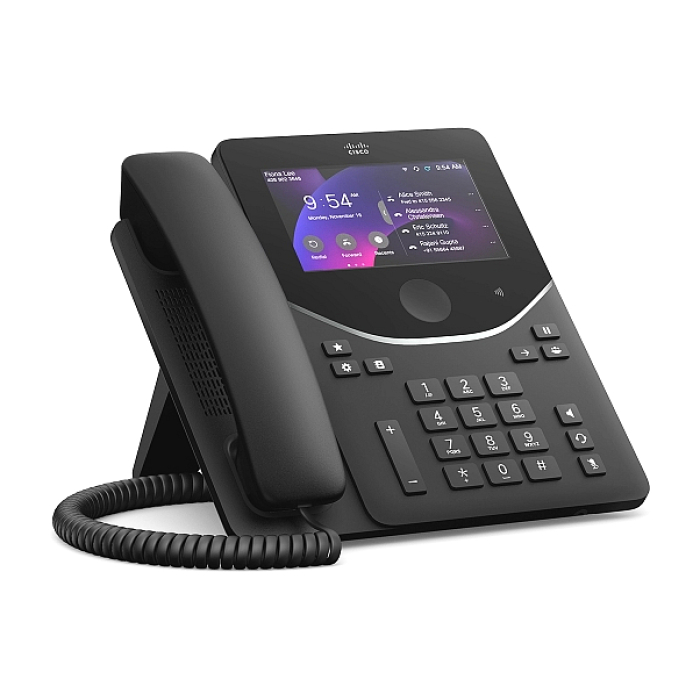 Cisco Desk Phone 9871, Carbon Black