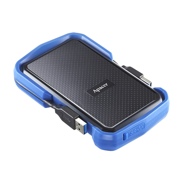 Apacer AC631, 1TB 2.5" SATA HDD USB 3.2 Military-Grade Shockproof Portable Hard Drive (тъмнейл - 3)