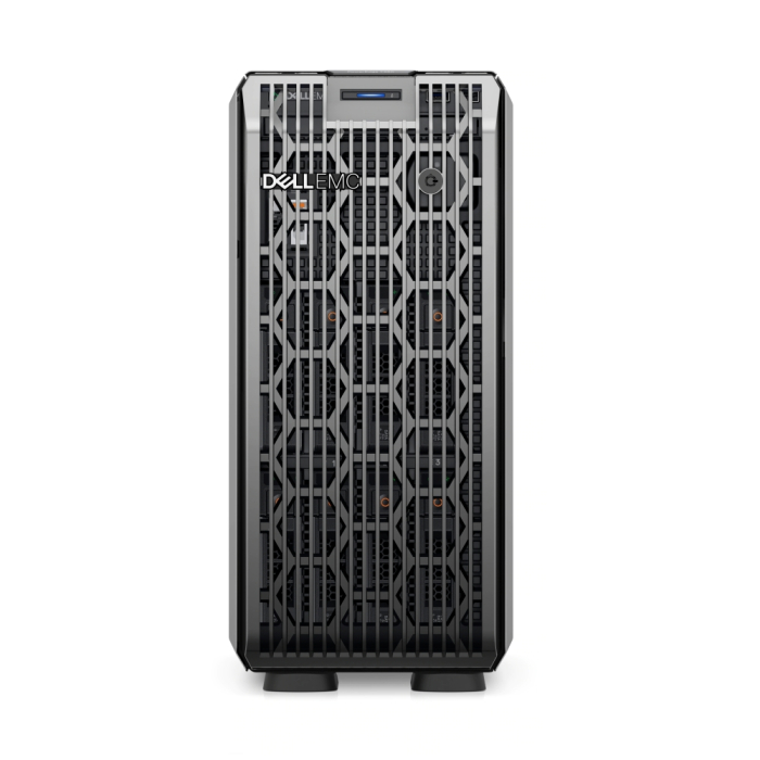 Dell PowerEdge T350, Chassis 8 x 3.5 HotPlug, Xeon E-2314, 16GB, 1x2TB, Bezel, Broadcom 5720 Dual Port, PERC H345 Controller, Adapter, Full Height, iDRAC9 Basic 15G, 600W, 3Y Basic Onsite (тъмнейл - 1)