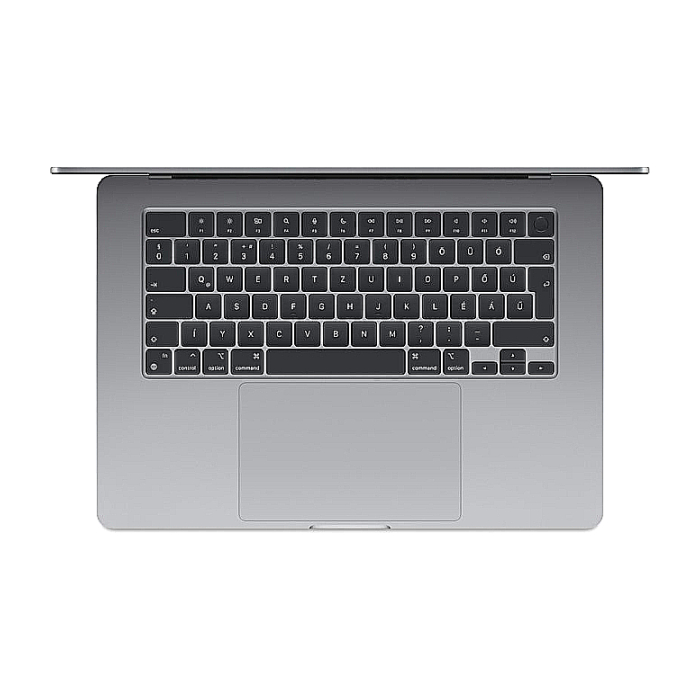 Apple MacBook Air 15.3: SpaceGrey/M2/10C GPU/8GB/256GB-ZEE (тъмнейл - 1)