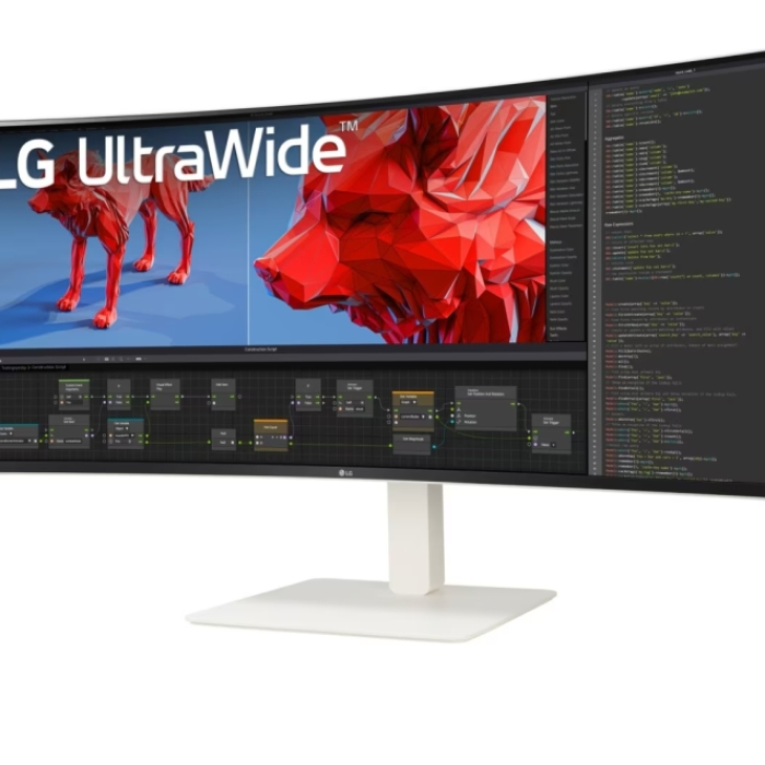 LG 38WR85QC-W, 37.5" UltraWide AG , Curved 21:9 IPS Panel, 1 ms (GtG), 1000:1, 450 cd/m2, WQHD+ (3840x1600), HDR600, DCI-P3 98% , AMD FreeSync, NVIDIA G-SYNC, 144Hz, USB Type-C, RJ45, Speacers 7Wx2, HDMI, DisplayPort, KVM, PBP, PIP, Tilt, Black (тъмнейл - 1)