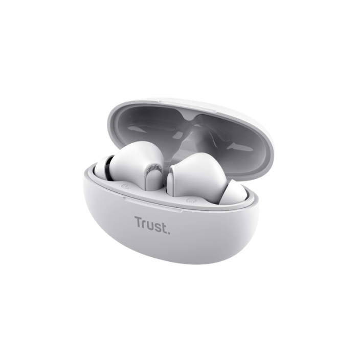 TRUST Yavi Bluetooth ENC Earbuds White (тъмнейл - 2)