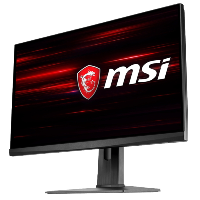 MSI Optix MAG251RX, 24.5", 1ms, 240Hz, IPS, FHD 1920x1080, AG, HDR 400, G-SYNC Compatible, FreeSync, Gaming OSD, 400 nits, 1000:1, DCR 100M:1, 2 x HDMI 2.0, DP 1.2a, 1x USB C (DP alt.), 1x Earphone, Tilt, Heigh Adj., VESA100, Frameless, 9S6-3BA37T-00 (тъмнейл - 1)